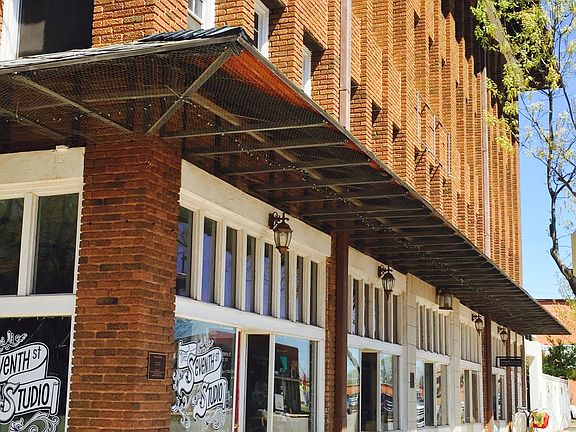 Beautiful vintage building also home to an art studio!!!