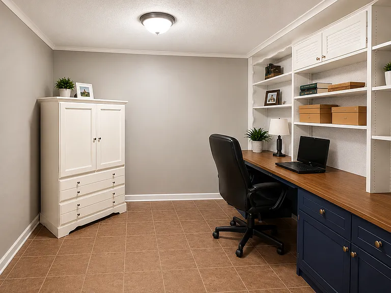 Office off of the Living Room