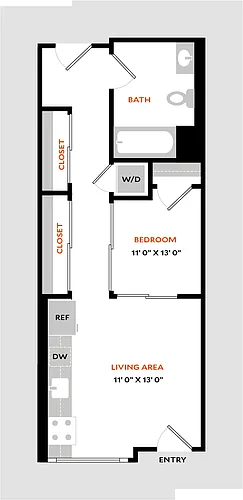Floor plan Plan 1A