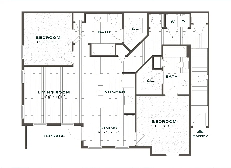 Floor plan B2