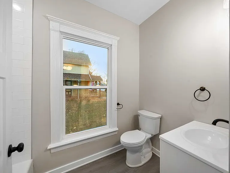 Guest full bathroom with walk-in shower