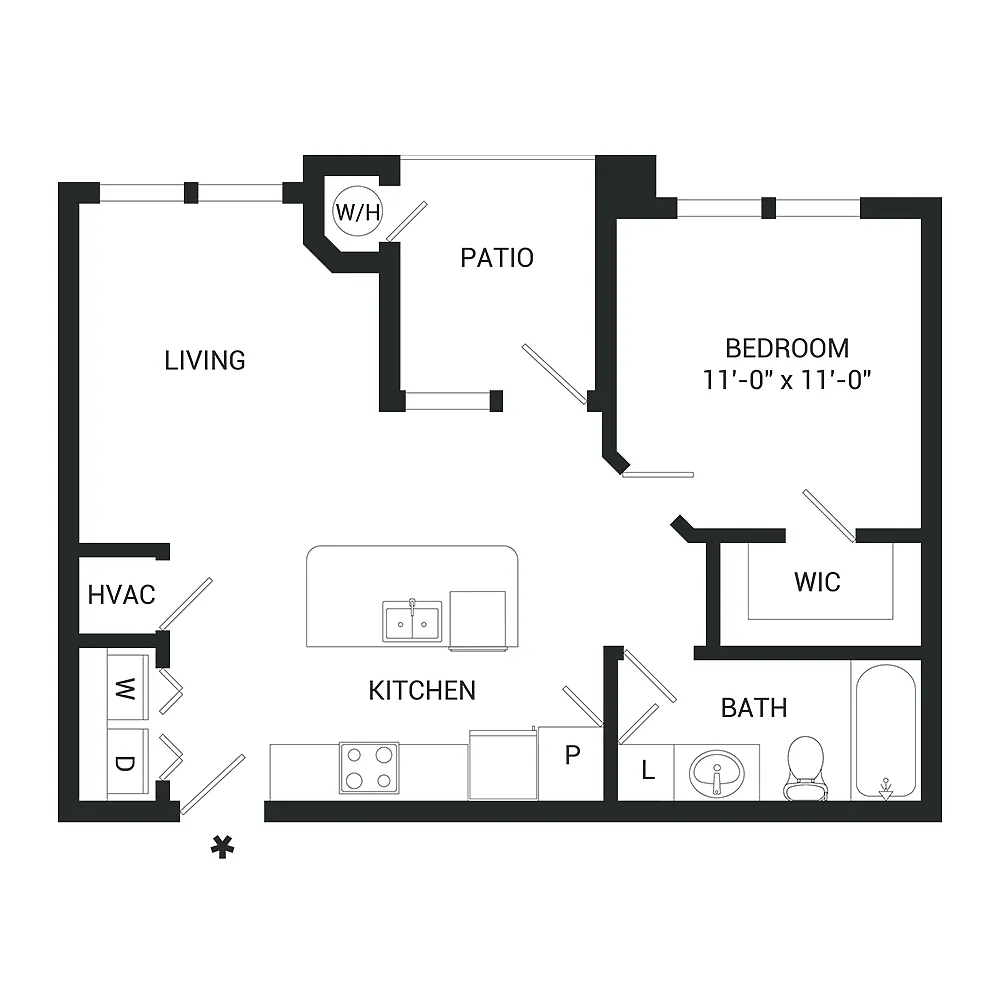 Floor plan Llano