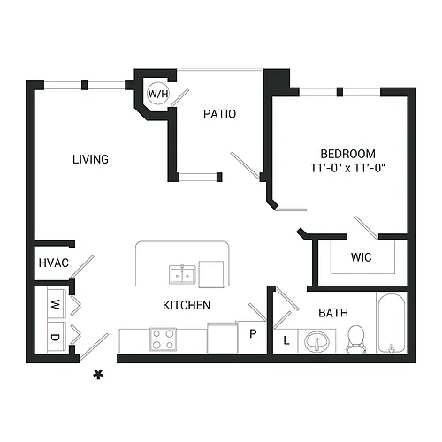 Floor plan Llano