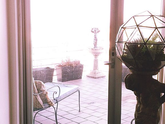Back patio door