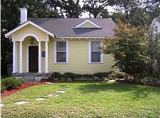 Front elevation - great landscaping, cute front porch