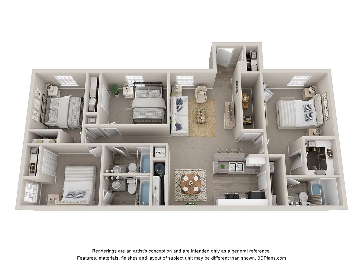 Floor plan The Ridgemoor