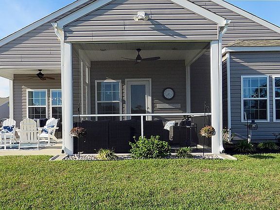 Back Yard Facing House