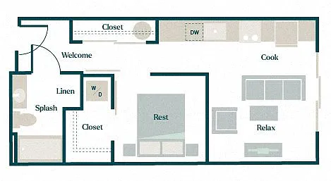 Floor plan Plumeria