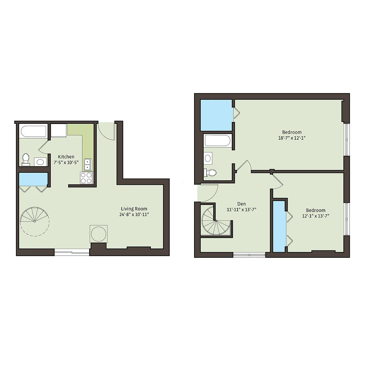 Floor plan crnl-2bA