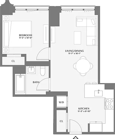 Floor plan A1B