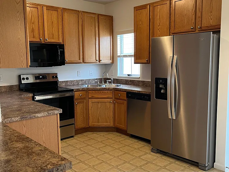 New range and refrigerator