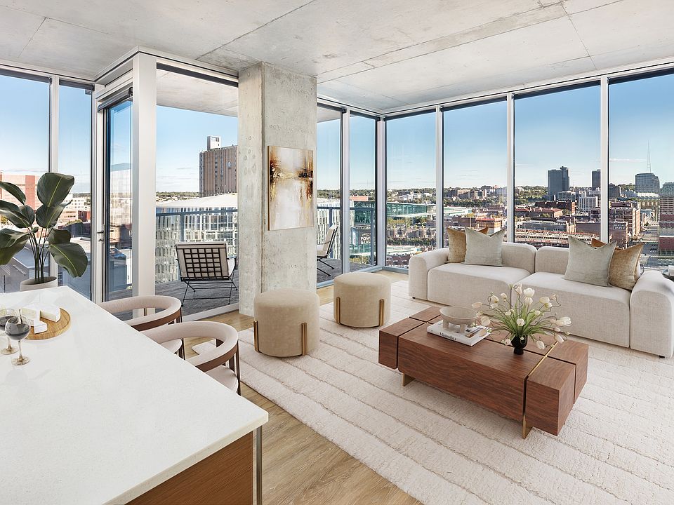 Chic living spaces at One Light Luxury Apartments
