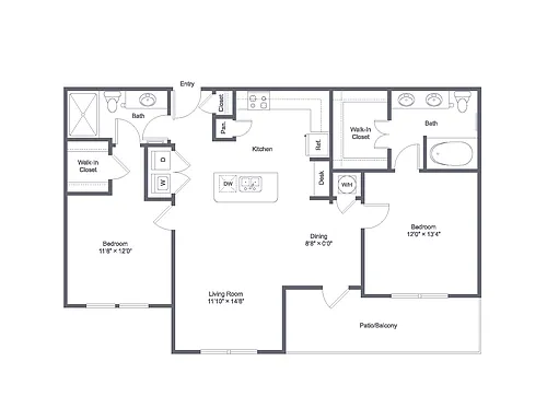 Floor plan B2