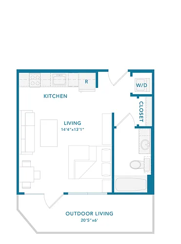 Floor plan EF2a