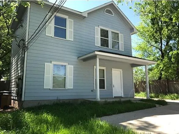 house front from the street