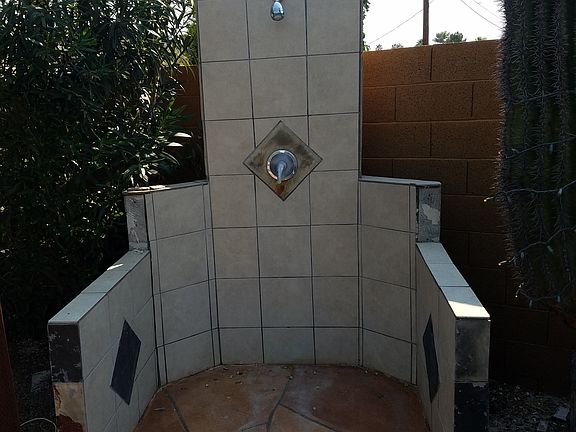 Outdoor shower
