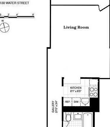 2nd image of 130 Water St APT 8F