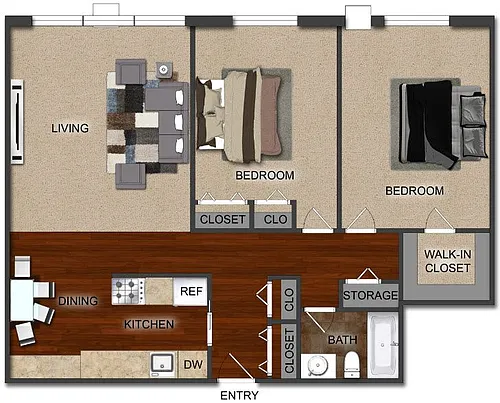 Floor plan The Kelly