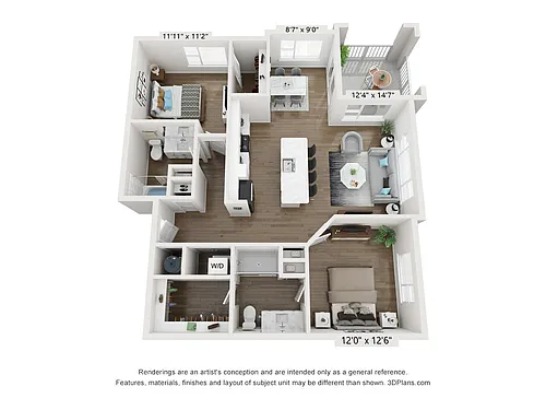 Floor plan B2