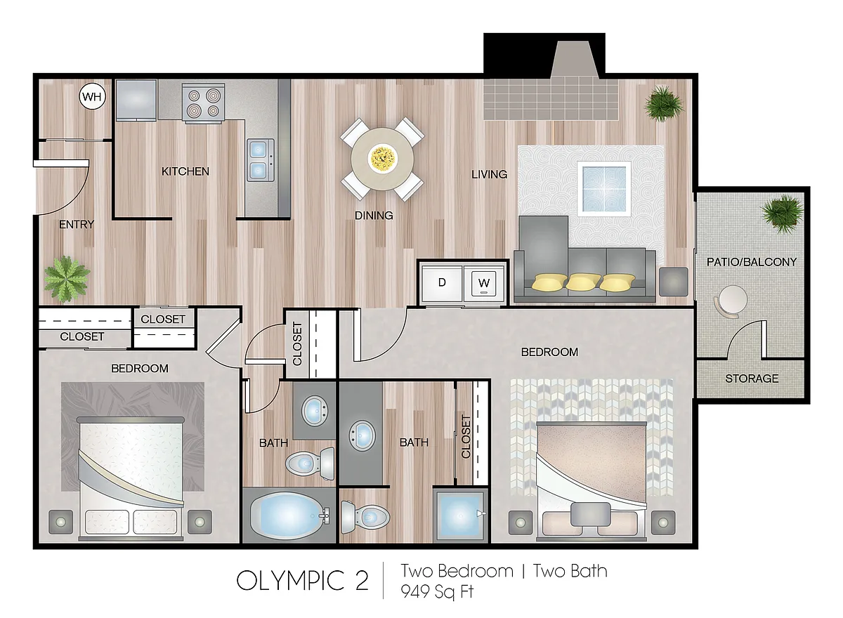 Floor plan Olympic 2