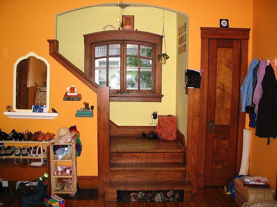 living room looking at stairs