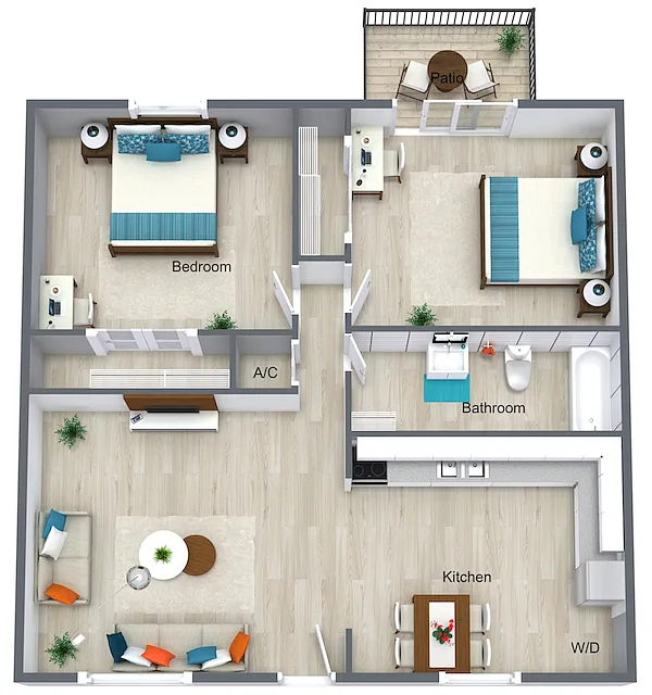 Floor plan Renovated
