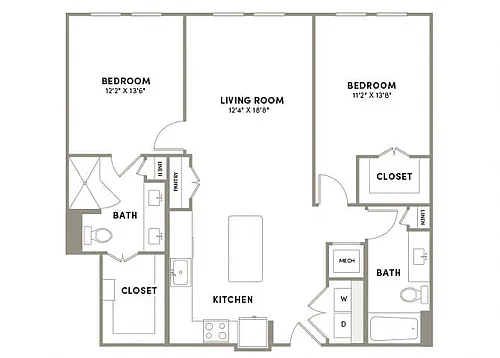 Floor plan B3