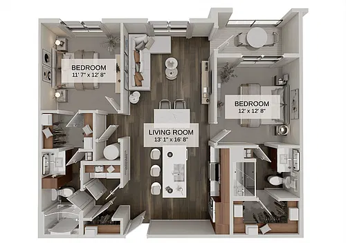 Floor plan The Legacy Grand (B1A)