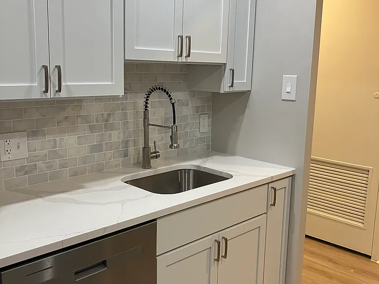 Deep sink and restaurant style faucet