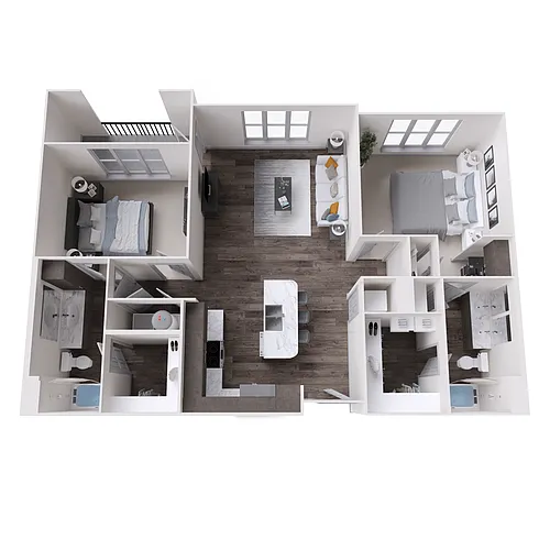 Floor plan B3