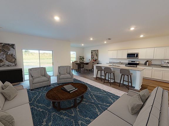 Europa The Europa Family Room, Kitchen and Dining Room