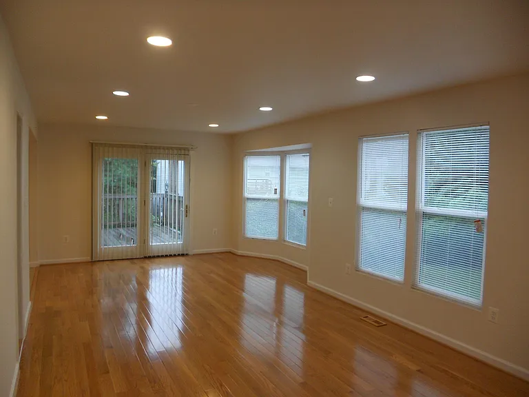 Family Room with Back Yard view and to the Deck.