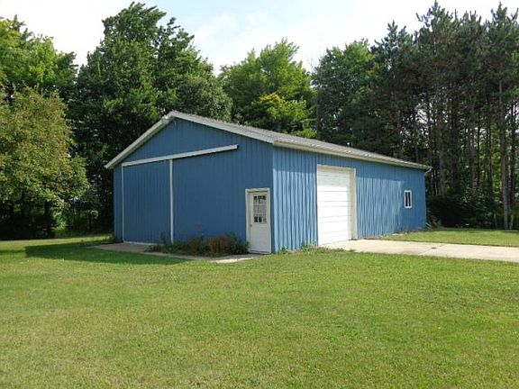 The pole barn has plenty of room to store your toys!