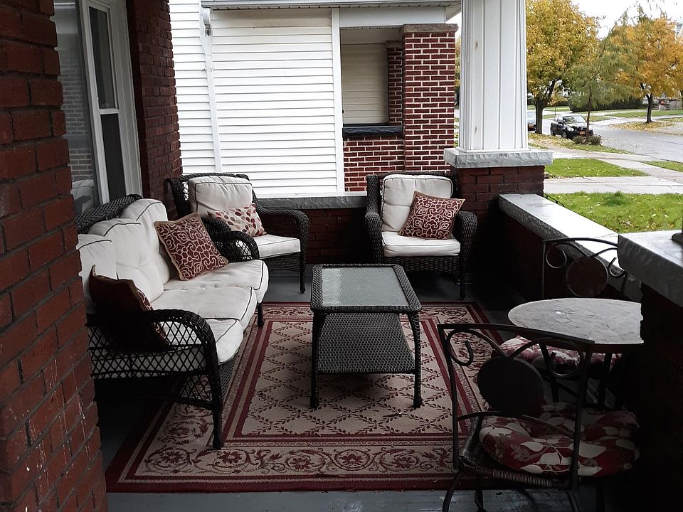 Porch, furniture not included