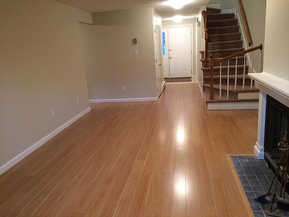 New floors in large living room 