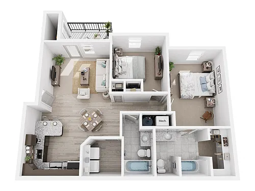 Floor plan Longspur