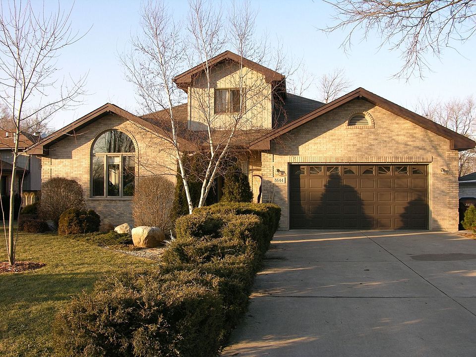 front of the house