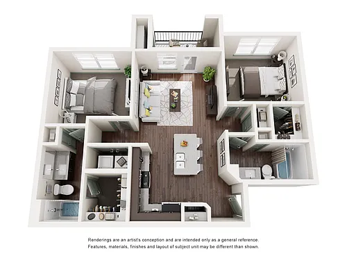 Floor plan B1