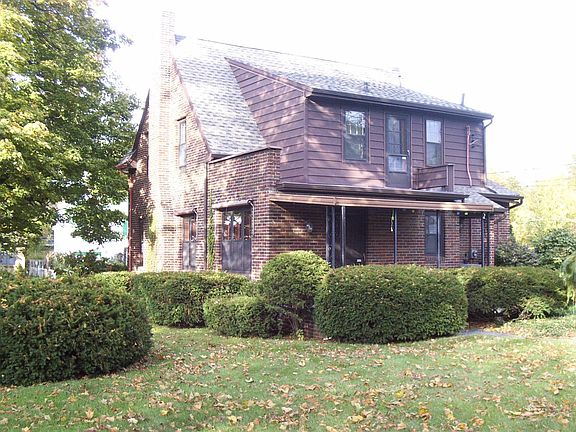 You'll have lots of privacy on your rear porch.