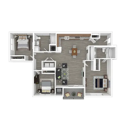 Floor plan 3 BED