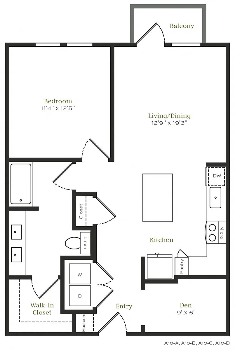 Floor plan A14