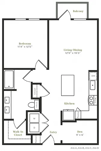 Floor plan A14