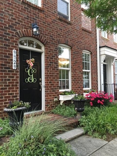 Front entry in the spring time!