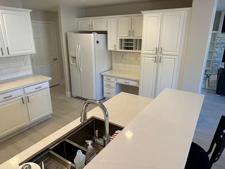 Kitchen with Desk