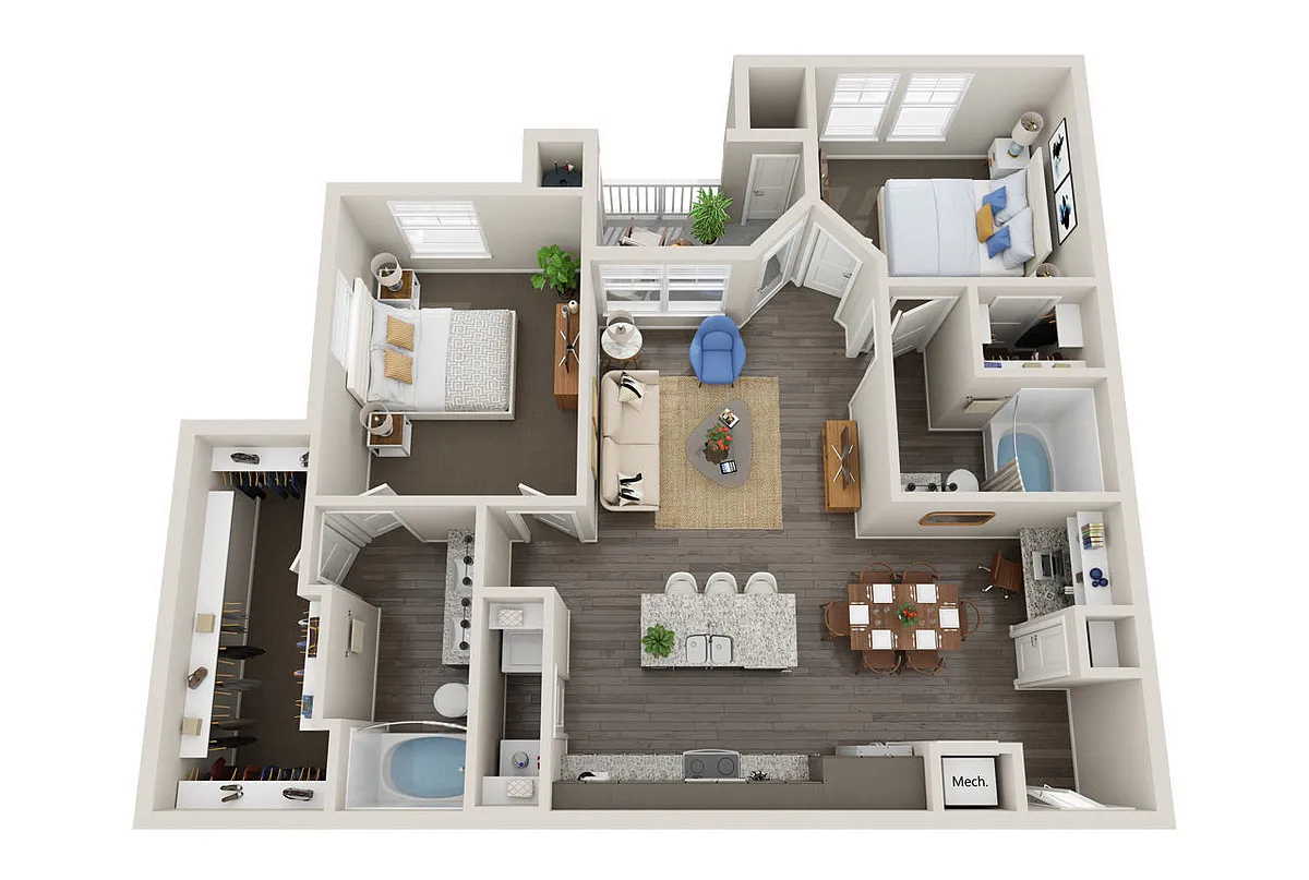 Floor plan B3