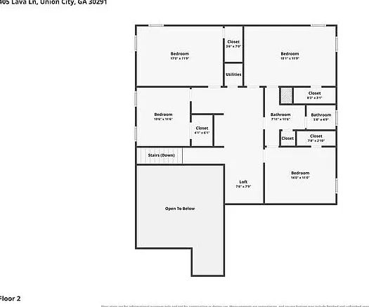 5 bed, 2.5 bath, 2847 sqft, $2,595 — Photo 3