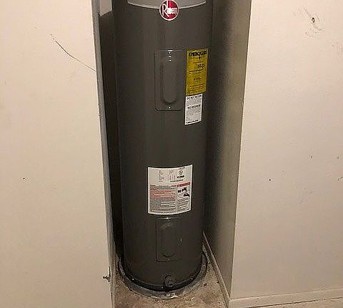 Water heater assumed 2011