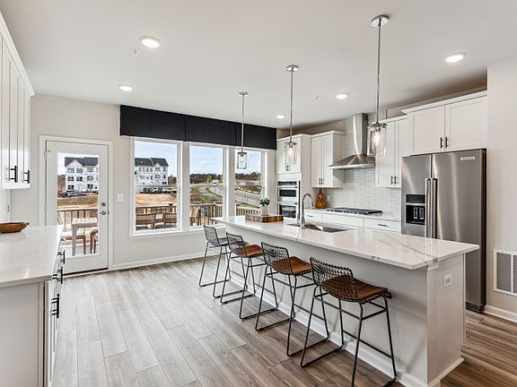 Optional Upper Cabinets in the Gourmet Kitchen