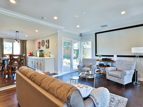 Living Room View to Dining Area