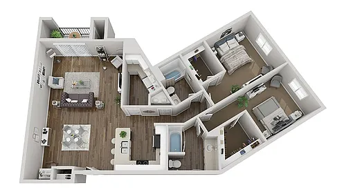Floor plan Sargoza